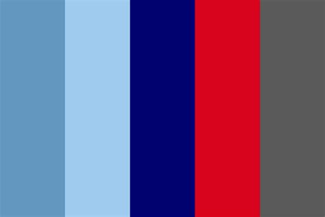 Baby Blue Red Palettes Color Scheme Inspiration