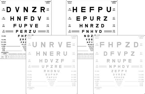 Bailey-Lovie Eye Chart