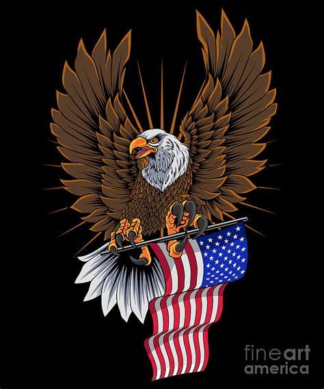 Bald Eagle American Pride