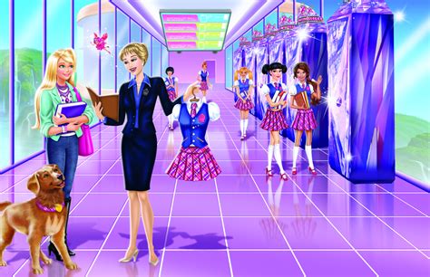 Barbie at School Coloring Page