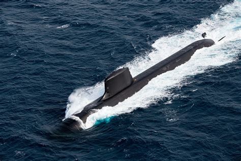 Barracuda-class submarine bow