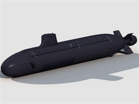 Barracuda-class submarine in operation