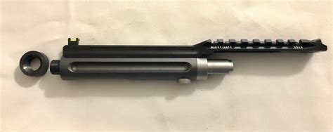 Barrel upgrade for 9mm bolt action rifle