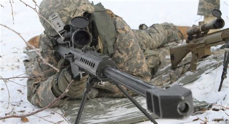 Barrett M82 Shooting