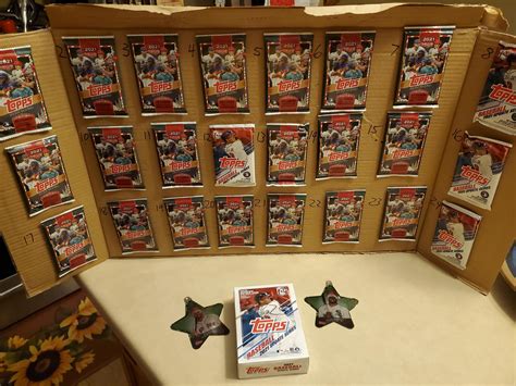 Baseball Card Advent Calendars