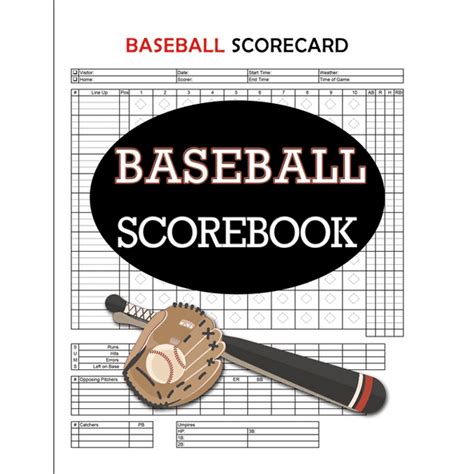 Baseball scorecard book