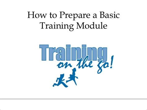 Basic training prepare