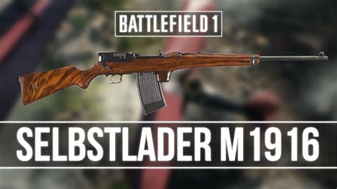 Battlefield 1 Semi-Automatic Rifles