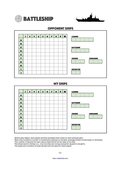 Battleship grid