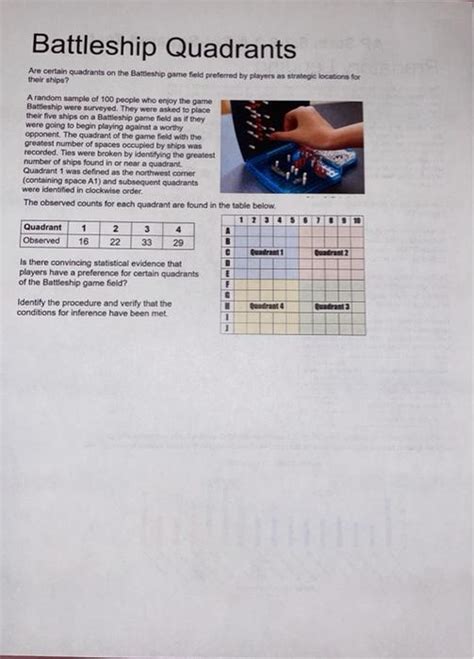 Battleship quadrants