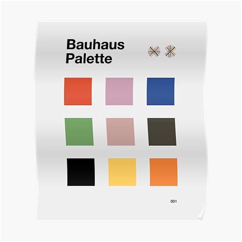 The Bauhaus palette, which consisted of a range of vibrant and clashing hues, was a deliberate rejection of traditional color schemes