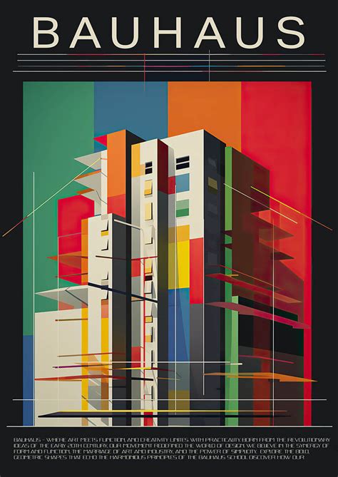 Bauhaus prints, which were characterized by the use of bold and innovative colors, had a profound impact on the development of modern print design