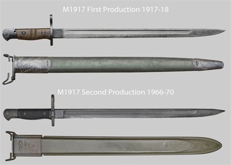 M7 and M9 Bayonet Comparison