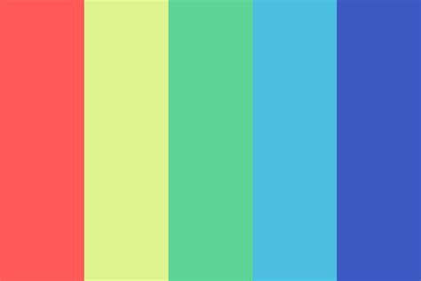 Beach Ball Color Palette