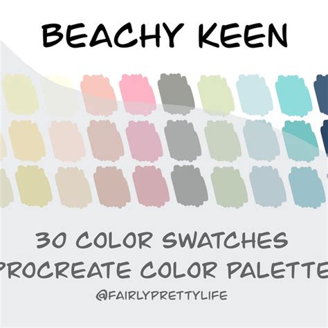 Beachy Keen Color Palette