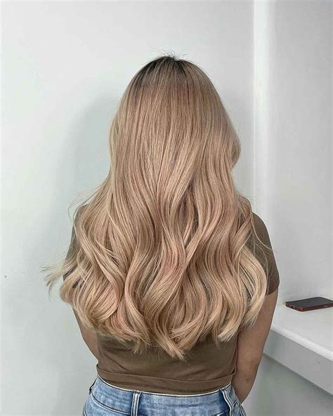 Beige and Blonde Hair Combination