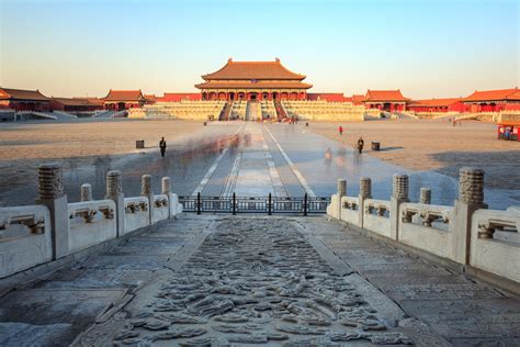 Beijing Forbidden City in April