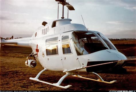 Bell 206A Civilian Helicopter