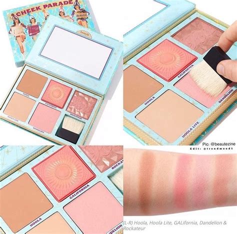 Benefit Cosmetics Cheek Parade Blush Highlight Bronzer Palette