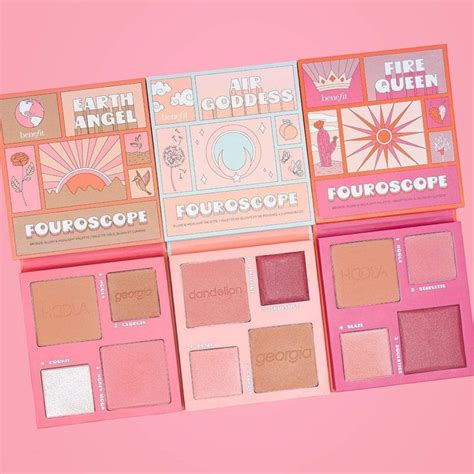 Benefit Cosmetics Highlighter Palettes