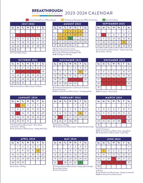 Benefits of the BPS Schools Calendar