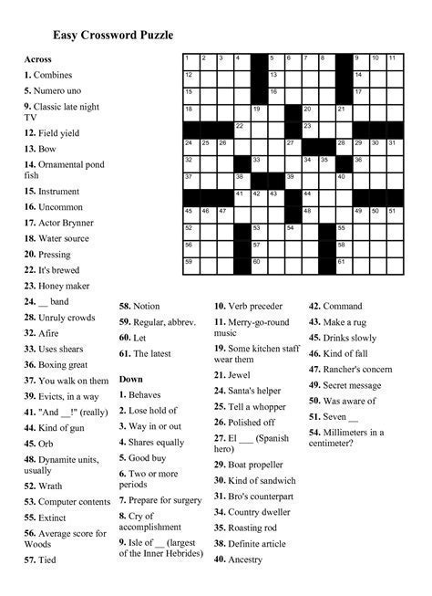 Benefits of Daily Crossword Puzzles