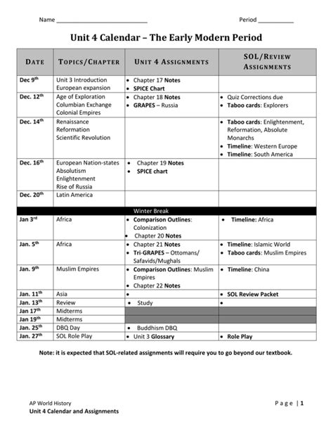 benefits of 5-unit calendar