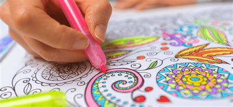 Benefits of Adult Coloring Pages