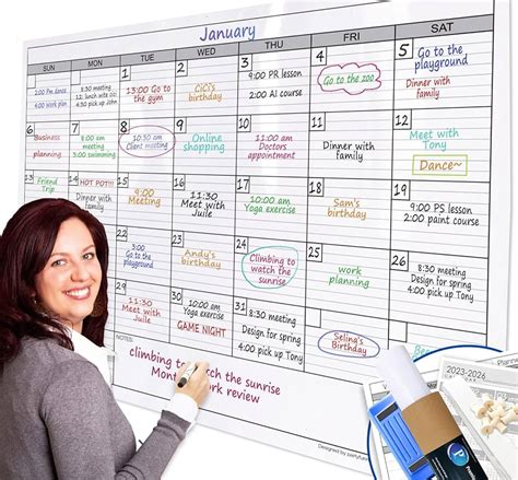 Benefits of a Big Whiteboard Calendar