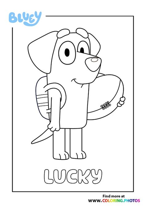 Benefits of Bluey Coloring Pages