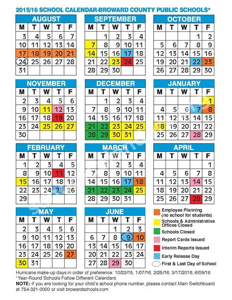 Benefits of Brevard County Schools Calendar