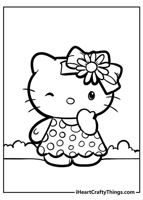 Benefits of Colouring Hello Kitty Pages