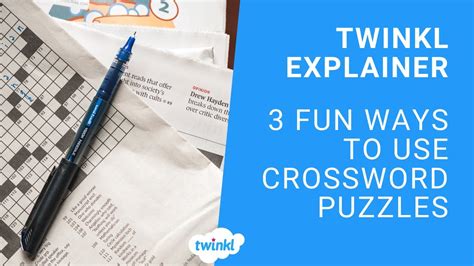 Benefits of Solving Crosswords