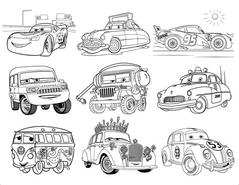 Benefits of Disney Cars Printable Coloring Pages