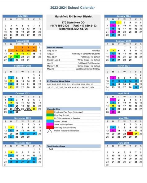 Benefits of the District 49 School Calendar