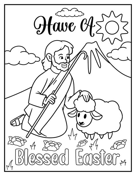 Benefits of Easter coloring pages