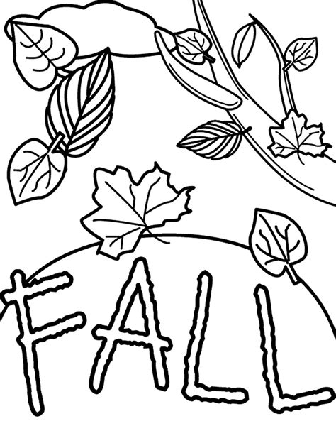 Benefits of fall coloring pages for kids and adults