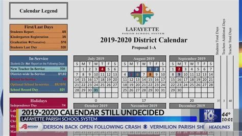 Benefits of Lafayette Parish School Calendar