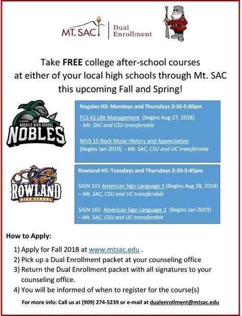 Benefits of the Mt. San Antonio College Academic Calendar