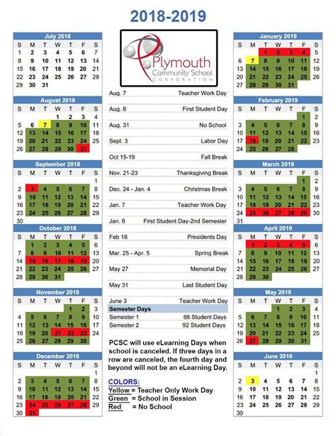 Benefits of Plymouth High School Calendar