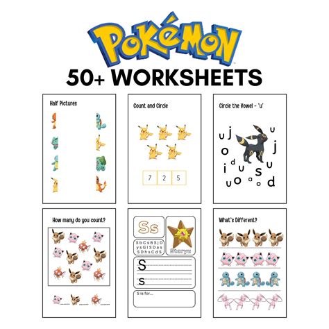 Benefits of Pokémon Printable Sheets