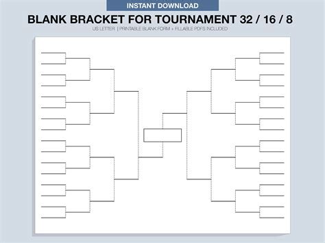 Benefits of Using Printable Brackets