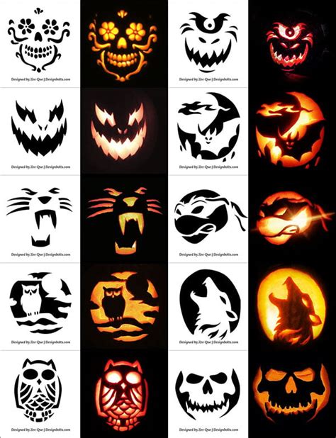 Benefits of Printable Pumpkin Carving Patterns