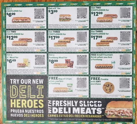 Benefits of Subway Coupons