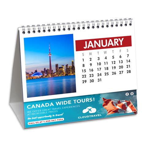 Benefits of using a flip desk calendar