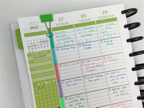 Benefits of using a weekly planner printable template