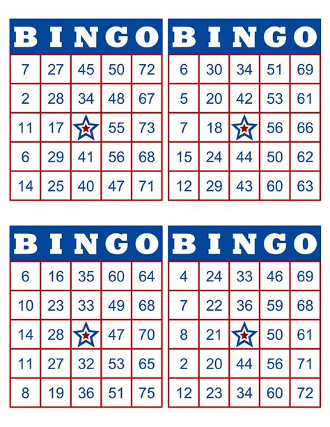 Benefits of using free bingo cards