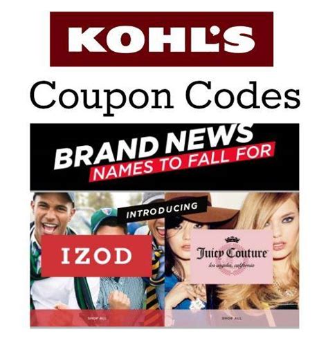 Benefits of Using Kohl's Promo Codes