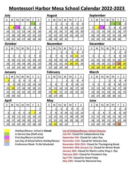 Benefits of Using the Mesa Schools Calendar