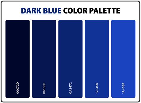 Benefits of using navy blue color palettes